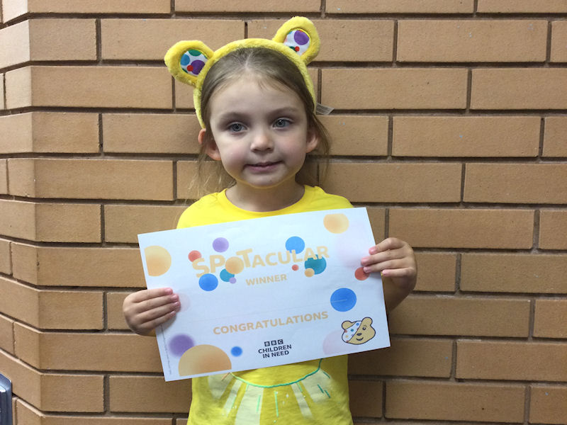 Children in Need Fundraising Success